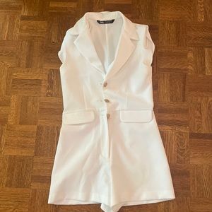 Zara white romper